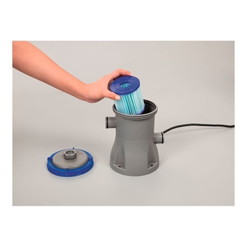 DEPURADORA DE CARTUCHO 1.249 L/h Ø25x27cm 58381 CON FILTRO INCLUIDO - Imagen 2