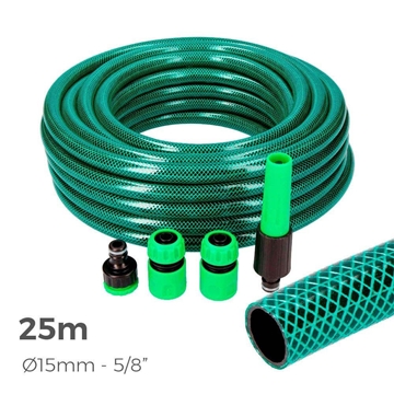 KIT MANGUERA DE JARDIN BASIC 25 m (5/8" 15 mm) - Imagen 2