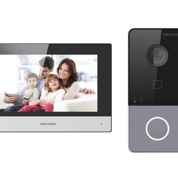 Kit Videoportero IP para superficie HIKVSION DS-KIS603-P(C) - Imagen 1