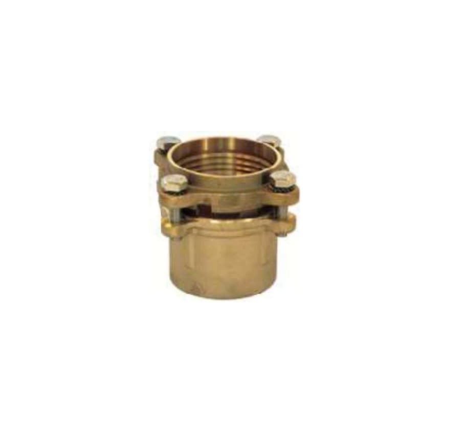 Racor de latón para PE y PVC terminal rosca hembra - Imagen 1