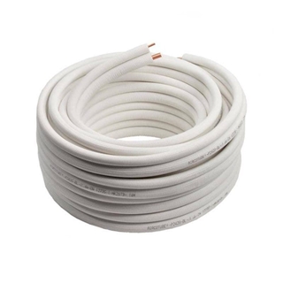 ROLLO TUBO COBRE FRIO PREAISLADO 1/4"-1/2" - Imagen 1