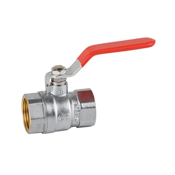 Válvula esfera todo inox h-h palanca roja - Imagen 1